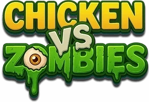 Chicken VS Zombies Logo